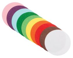 Bright Ideas Tissue Circles Assorted 4600 Per Pack 