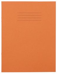 10mm Squared 226 x 178mm 80 Page Exercise Books Orange 100 Per Box 
