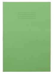 Plain 64 Page A4 Exercise Books Light Green 50 Per Pack 