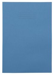 Plain 64 Page A4 Exercise Books Light Blue 50 Per Pack 