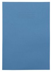 Plain 64 Page A4 Exercise Books Light Blue 50 Per Pack 