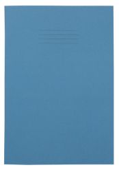 5mm Squared 64 Page A4 Exercise Books Light Blue 50 Per Pack 