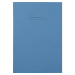 20mm Squared 64 Page A4 Exercise Books Light Blue 50 Per Pack 