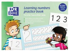 Learning Numbers Practice Book