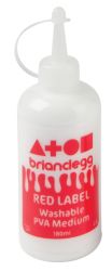 Red Label PVA Glue 180ml Pack 10
