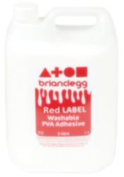 Red Label PVA Glue 5 Litres