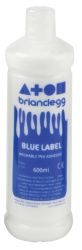 Blue Label Washable PVA Glue 600ml Pack 10