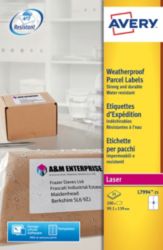 Avery Weatherproof Labels 991 x 139mm 100 Labels Per Box 