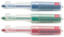 Nobo Kapture Ink Cartridge Assorted Pen refill cartridge