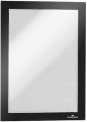 Durable Magaframe Magnetic Frame Black A5 Pack 2