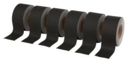 Bright Ideas Straight Cut Border Rolls Black 6 Rolls Per Pack