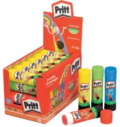 Pritt Colour Glue Sticks Pack 24 in 4 colours