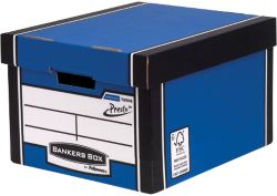 R Kive Prestotm Classic Storage Box Blue White Pack of 10