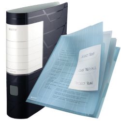 3x Leitz LAF Active Prestige 75mm plus pack of 3 Leitz Combifiles