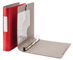 Leitz Active Bebop 4D Ring Polypropylene Ringbinder 30mm Red