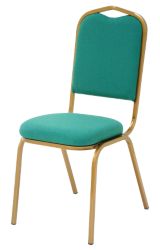 GGI Steel Frame Deluxe Banqueting Stackable Chair Green