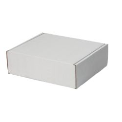 White Postal Box 305 x 240 x 100mm 3 Boxes Per Pack
