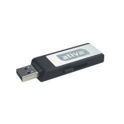 Ativa Lure Capless Retractable Flash Drive USB 20 8GB 