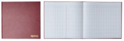 Office Depot petty cash 4 debit 16 credit across 2 pages 96 pages 305 x 310 mm
