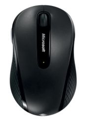 XBox 360 Microsoft Wireless Notebook Optical Mouse 4000 BlueTrack USB Nano Transreceiver Black 