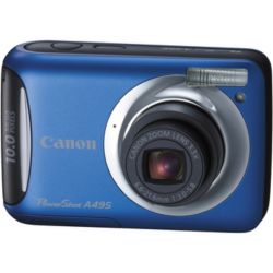 Canon A495 Digital Camera Blue