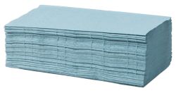 Niceday 1 Ply Hand Towels Blue 136 Towels Per Pack