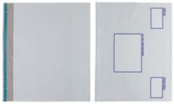 Post Safe Extra Strong Polythene Envelopes White Opaque 440 x 320mm 20 Per Box