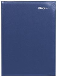 niceday A4 Week to View Executive Diary 2012 Blue