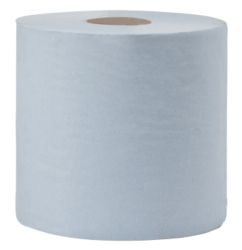 Maxima Green Centre Feed Pull Rolls 150m 2 Ply Blue Pack of 6 