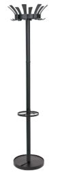 Alba Coat Stand Krony 8 Coat Pegs 1760H