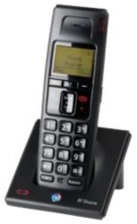 BT Diverse 7100 DECT Cordless Telephone Black Additional Handset