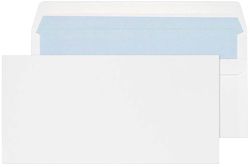 Viking Plain DL 110x220mm 80gsm Self Seal White Economy Envelopes 100 pk