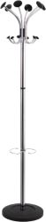 Alba Chromy coat and Umbrella Stand 8 Pegs Silver 1790H
