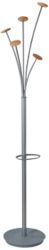 Alba Coat Stand Festival 5 Pegs Silver