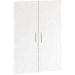 Medium High Door in White from the Black and White Office Collection