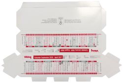 Niceday 15 Month Tented Calendar