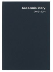 Letts Niceday Academic A5 Day a Page Diary Blue 201213 