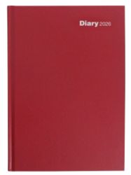 Niceday Standard Diaries A5 Week to View Burgundy