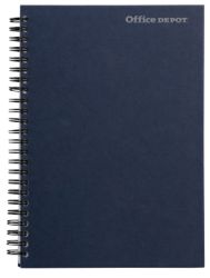 Office Depot A6 Ruled Wirebound Manuscript Book