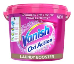 Vanish Oxi Action Stain Remover Tub 24Kg