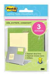 Laptop Post it Z Note Dispenser