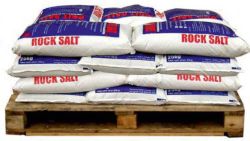 Standard Brown Rock Salt 20 x 25KG Bags 
