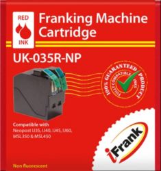 Compatible Franking Ink for Neopost IJ35 40 45 50 Red Ink