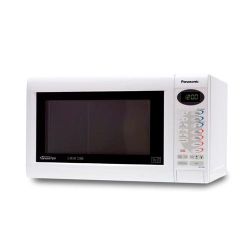 Panasonic 27 Litre Combi Touch White Slimline Microwave