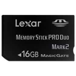 Premium Memory Stick Pro Duo Lexar 16Gb
