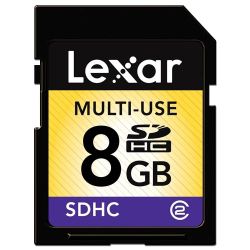 Sdhc Card Lexar 8Gb