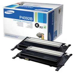 Samsung Original CLT K4092S Black Laser Toner Twin Pack