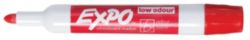 Sharpie Expo Drywipe Bulett Red Markers