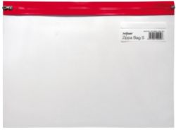 Snopake Zippa Bag Red