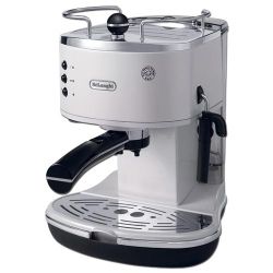 DeLonghi Icona Pump Espresso and Cappuccino Maker Pearl White